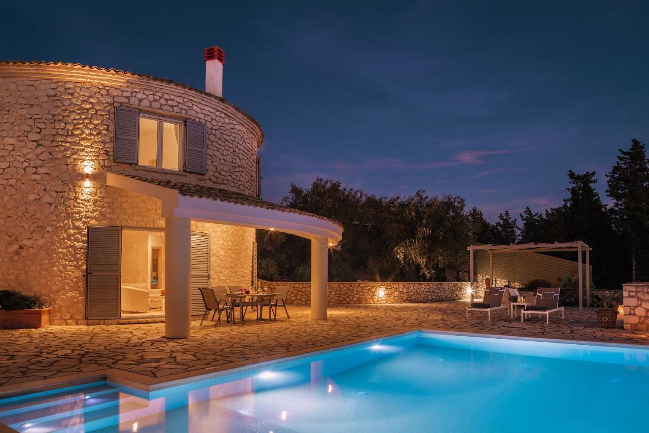 The Round House Villa Vlachopoulátika Exterior foto
