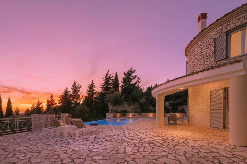 The Round House Villa Vlachopoulátika Exterior foto