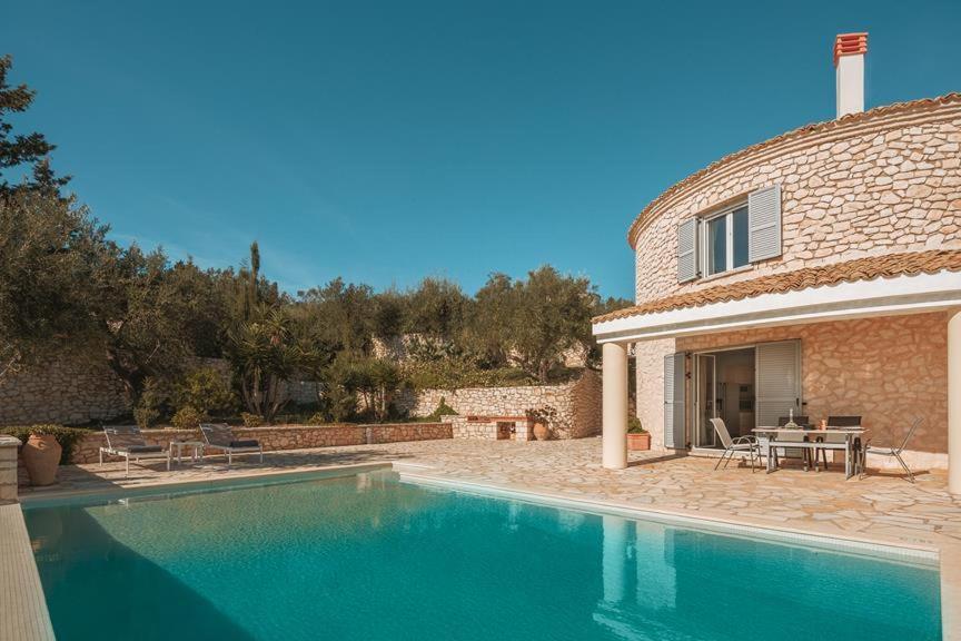 The Round House Villa Vlachopoulátika Exterior foto